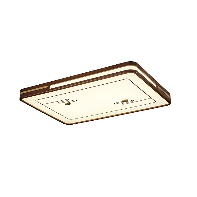 實(shí)木吸頂燈